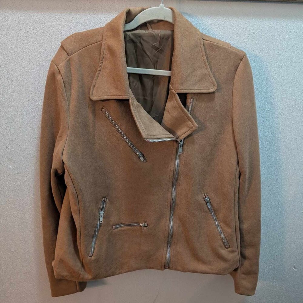 *3/$25* Women's Faux Suede Lightweight Jacket - Size XL